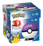 Ravensburger 3D Puzzle 54: Ball - Pokémon Master Ball (11564)