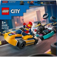 LEGO 60400 KARTY A ZÁVODNÍ JAZDCI