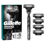 Stroj na drevené uhlie Gillette Mach3 + 5 kaziet