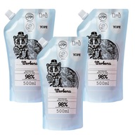 YOPE Refill Pack mydlo Verbena 3x500ml