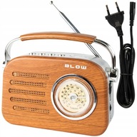 PRENOSNÉ KUCHYNSKÉ RÁDIO RETRO STAVEBNÁ DIELŇA BLUETOOTH FM