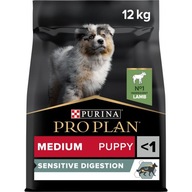 PRO PLAN Sensitive Digestion Puppy Krmivo pre šteňatá jahňacie 12kg