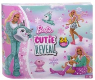 Adventný kalendár Barbie Cutie Reveal HJX76