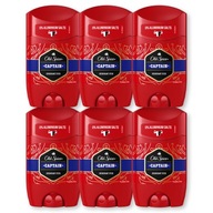 Old Spice Captain deodorant tyčinkový deo 6x50ml