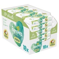 Pampers Harmonie Coco vlhčené obrúsky 18 x 42 ks.