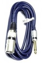 Kábel XLR konektor canon/wt JACK 6.3 mono 3m ofc(3471