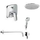 Dažďové sprchy Hansgrohe Logis 71405 Crometta 100