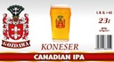 Brewkit GOZDAWA KONESER CANADIAN IPA 23L