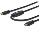 HDMI 1,4 M/M kábel 30,0 m aktívny AK-330118-300-S