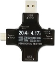 VOLTOMETER ATORCH NABÍJACÍ PRÚD USB B/C