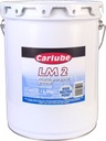 Lítiové mazivo Carlube LM2 pre ložiská NLGI No2. 12,5 kg