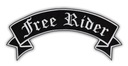 Bezplatná nášivka na krídlo Rider - pre VÝŠIVKY pre motocyklistov