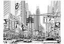 FOTOTAPETA NEW YORK COMIC 350x270cm 100404-24