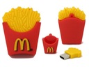 USB PENDRIVE 8 GB YELLOW FRIES MC DONALD'S WYS 24H