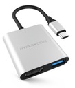 HyperDrive 4K HDMI 3-v-1 USB-C Hub Silver