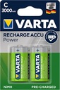 Nabíjacie batérie VARTA R14 C HR14 3000mAh 2 ks