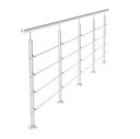 BALUSTRADE 500CM, FI42.4/ 4x FI12MM, SATÉN