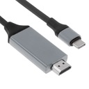 Kábel USB-C na HDMI 2m HDTV S8 S8+ S9 S9+ Note8