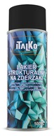 ITALKO ŠTRUKTURÁLNA FARBA SPREJ 500ML NA NÁRAZNÍKY