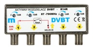 R-14R DVB-T SIGNÁL ROZDEĽOVAČ + ABCV ZOSILŇOVAČ