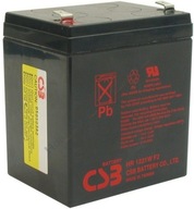 CSB HR1221W 12V 5,3Ah UPS APC gélová batéria