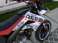 DERBi Senda DRD z 2010 dyhové nálepky SET