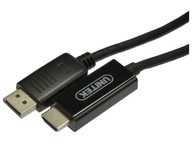 UNITEK Adaptérový kábel DisplayPort DP na HDMI 1,8 m