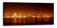 LED OBRAZ 150x60 - podsvietenie - SAN FRANCISCO