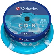 Verbatim CD-R c 25 Extra ochrana PROMO + popisovač