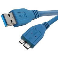 USB 3.0-micro B USB KÁBEL PRE WIREWAY DISK, 1,8 m