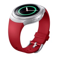 Červený remienok SAMSUNG GEAR S2 SM R720 - VEĽKOSŤ S