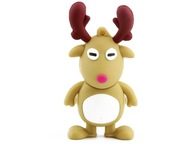 PENDRIVE 64 GB USB BEAR MOOSE STAR SANTA WYS24H