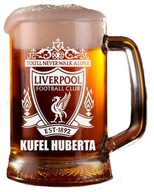 LIVERPOOL FAN BEER MUGGER + gravírovanie MENA