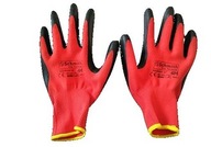 Pracovné bezpečnostné gumené pracovné rukavice: EN-420 NITRIL 9,10,11