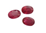 RUBY OVÁL NATURAL 7X5 mm