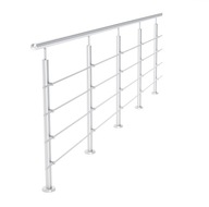 BALUSTRADE 500CM, FI42.4/ 4x FI12MM, SATÉN