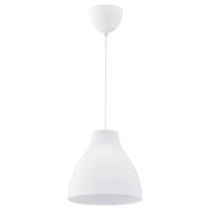 IKEA MELODI Závesná lampa, biela 28 cm