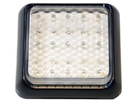 Lampa 25 LED 10x10cm cúvacia spiatočka 12v 24v NAPÁJANIE