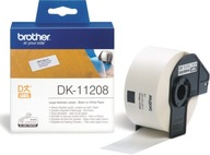 štítky organizácií Brother DK-11208 38x90mm QL700 QL800