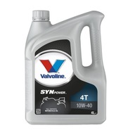 VALVOLINE SynPower 4T 10W40 4L - OLEJ NA MOTOR