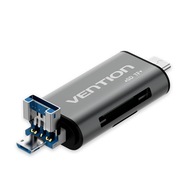 Čítačka SD kariet VENTION USB 3.0 TypeC Micro OTG TF