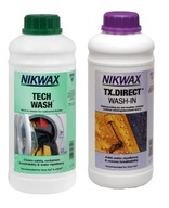 NIKWAX TX DIRECT + TECH UMÝVACIE MYDLO a IMPREGNÁT 1L