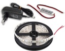 SET LED pás 3528 SMD 2m STMIEVAČ NAPÁJ