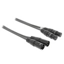 XLR 2x tue - 2x gn 0,5m Sweex mikrofónový kábel