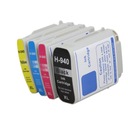 4X HP 940XL CMYK ATRAMENT PRE HP 8000, 8500A NOVÝ ČIP