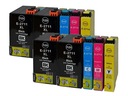 10x náhradný atrament pre Epson WF-7715DWF WF-7720DTWF