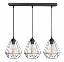 DIAMANTOVÉ LOFT EDISON RETRO STROPNÉ ZÁVISNÉ LAMP