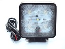 PRACOVNÁ LAMPA LED LAMPA 12/24V štvorcová