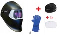 Tvárový štít, čiapka, rukavice, balenie Speedglas 100V