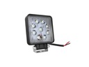 PRACOVNÁ LAMPA 9 LED 27W, NÁPLŇOVÉ NÁPLŇOVÉ OFF CESTY